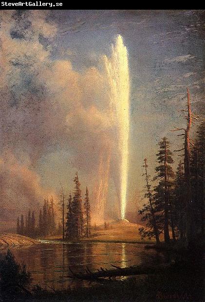 Albert Bierstadt Old Faithful